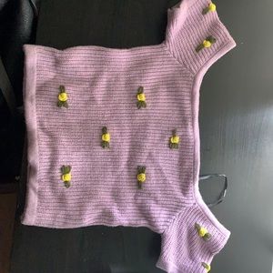 Brand new never worn forever 21 crochet top